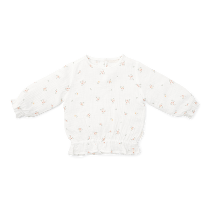 Little Dutch Babyblouse Mousseline White Meadows koop je bij Babywinkel