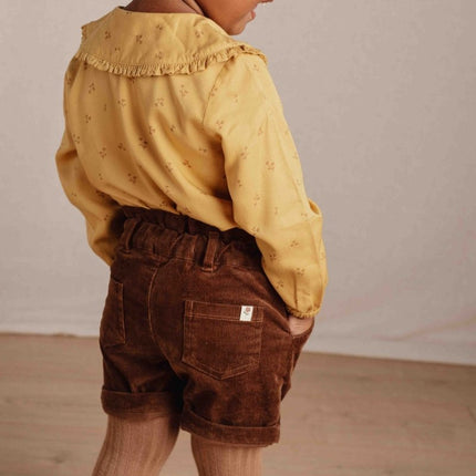 Little Dutch Babyblouse Winter Warm Yellow Blooming Flower Girls koop je bij Babywinkel