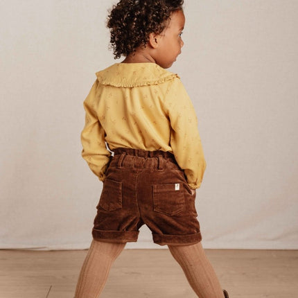 Little Dutch Babyblouse Winter Warm Yellow Blooming Flower Girls koop je bij Babywinkel