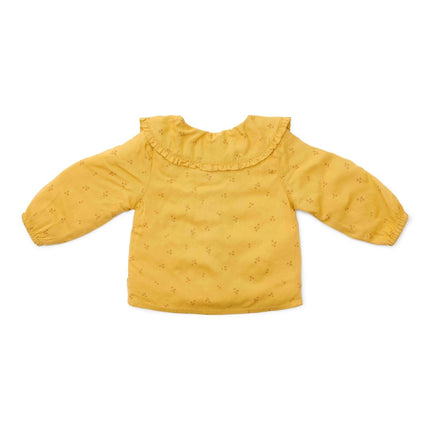 Little Dutch Babyblouse Winter Warm Yellow Blooming Flower Girls koop je bij Babywinkel