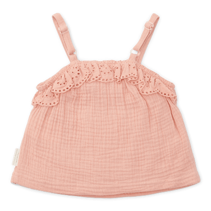 Little Dutch Babyhemdje Mousseline Flower Pink koop je bij Babywinkel