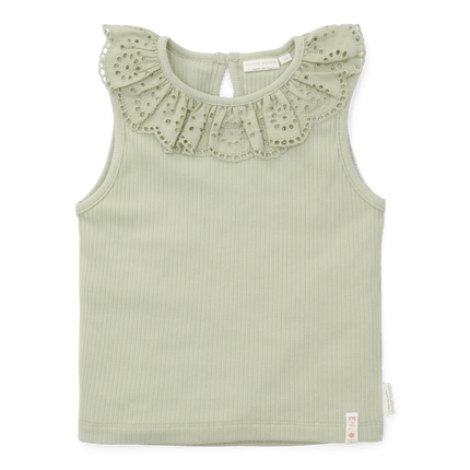 Little Dutch Babyhemdje Rib Grass Green koop je bij Babywinkel