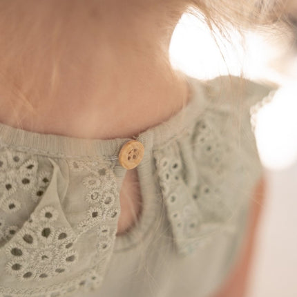 Little Dutch Babyhemdje Rib Grass Green koop je bij Babywinkel