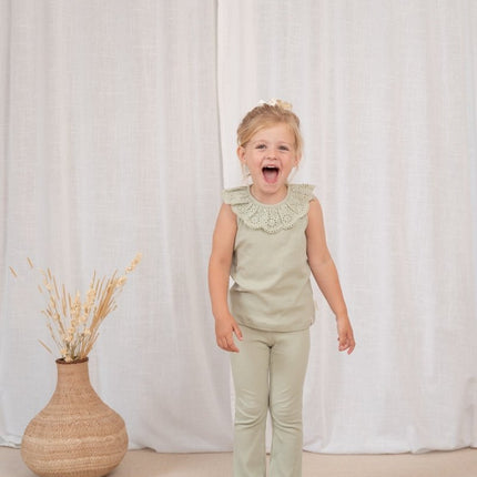 Little Dutch Babyhemdje Rib Grass Green koop je bij Babywinkel