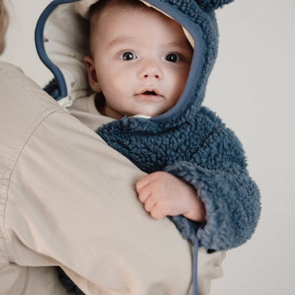 Little Dutch Babyjasje Teddy Stone Blue koop je bij Babywinkel