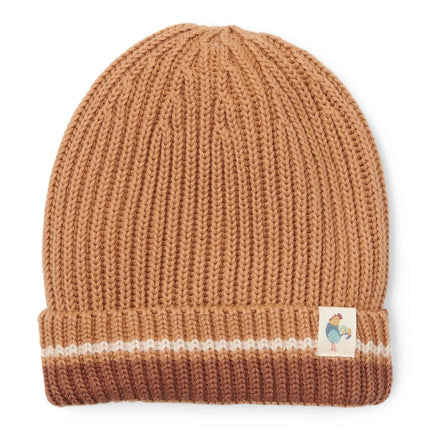 Little Dutch Babymutsje Gebreid Brown koop je bij Babywinkel