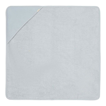 Little Dutch Badcape Baby Pure Soft Blue koop je bij Babywinkel