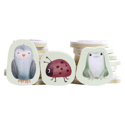 Little Dutch Badspeelgoed Figuren Forest Friends koop je bij Babywinkel