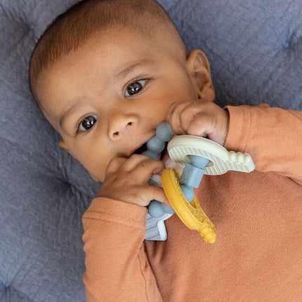 Little Dutch Bijtring Siliconen Sleutelbos Bl. koop je bij Babywinkel