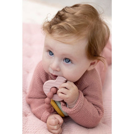 Little Dutch Bijtring Siliconen Sleutelbos Rz. koop je bij Babywinkel