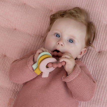 Little Dutch Bijtring Siliconen Sleutelbos Rz. koop je bij Babywinkel
