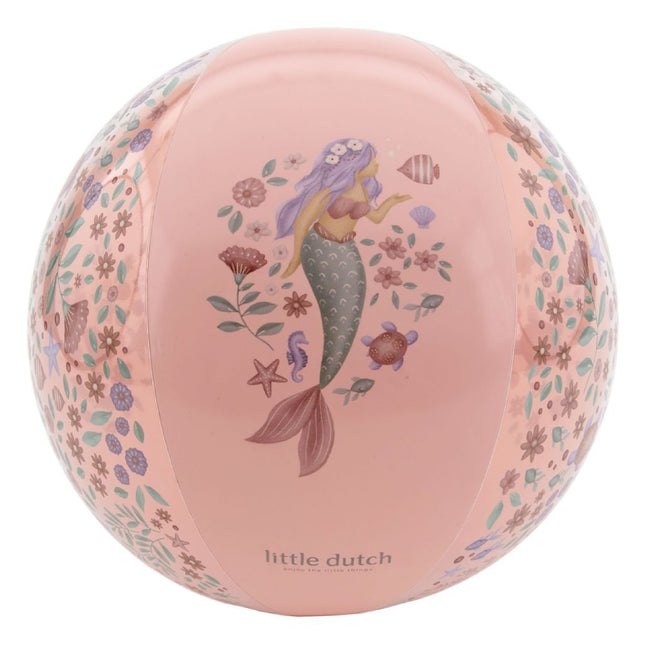 Little Dutch Dreamy Mermaid Strandbal 35cm koop je bij Babywinkel
