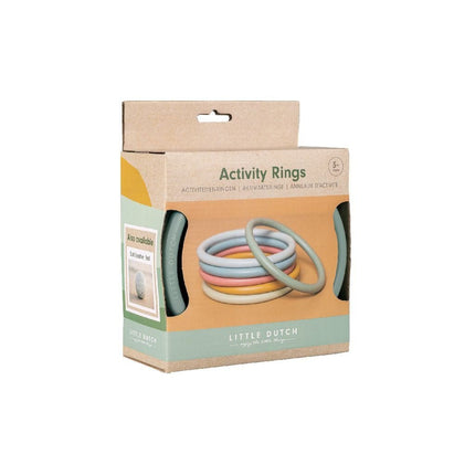 Little Dutch Educatief Speelgoed Activity Ringen 6St koop je bij Babywinkel