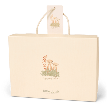 Little Dutch Giftbox Beige Safari Friends koop je bij Babywinkel
