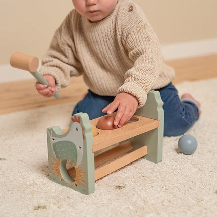 Little Dutch Hamerbank Little Farm koop je bij Babywinkel