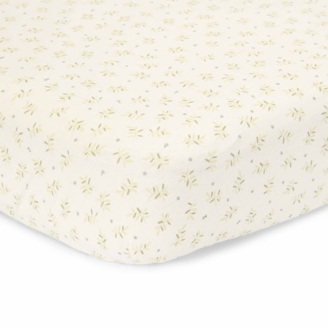 Little Dutch Hoeslaken Peuter Blueberry Leaves 70X140Cm koop je bij Babywinkel
