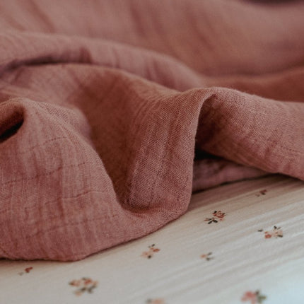 Little Dutch Hydrofiele Doek Pure Pink Blush 120X120Cm koop je bij Babywinkel