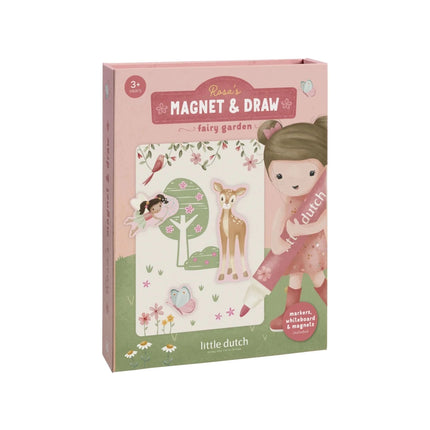 Little Dutch Kleurboek Rosa Magnetisch koop je bij Babywinkel