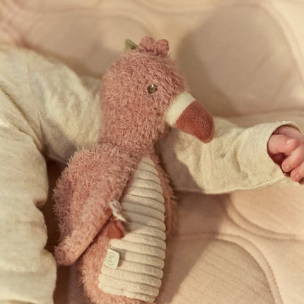 Little Dutch Knijpspeeltje Flamingo Safari koop je bij Babywinkel
