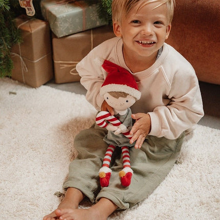 Little Dutch Knuffelpop Jim Kerst 35cm koop je bij Babywinkel