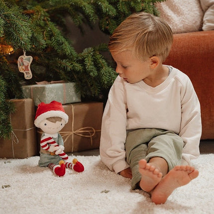 Little Dutch Knuffelpop Jim Kerst 35cm koop je bij Babywinkel