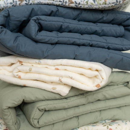 Little Dutch Ledikantdeken Pure Sage koop je bij Babywinkel