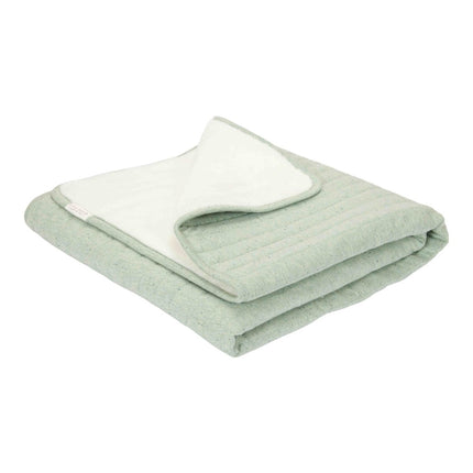 Little Dutch Ledikantdeken Pure Sage koop je bij Babywinkel