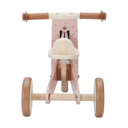 Little Dutch Loopfiets Driewieler Roze koop je bij Babywinkel