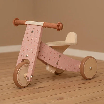 Little Dutch Loopfiets Driewieler Roze koop je bij Babywinkel