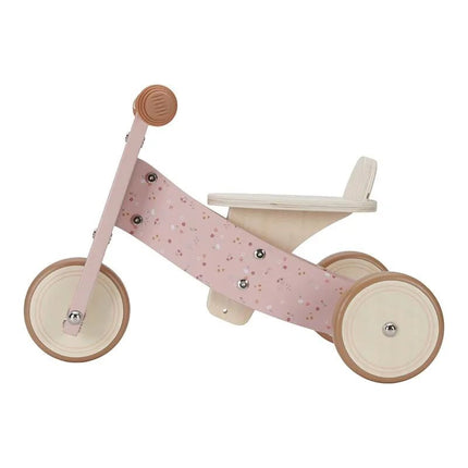 Little Dutch Loopfiets Driewieler Roze koop je bij Babywinkel