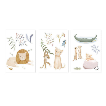 Little Dutch Muursticker Safari Leo koop je bij Babywinkel