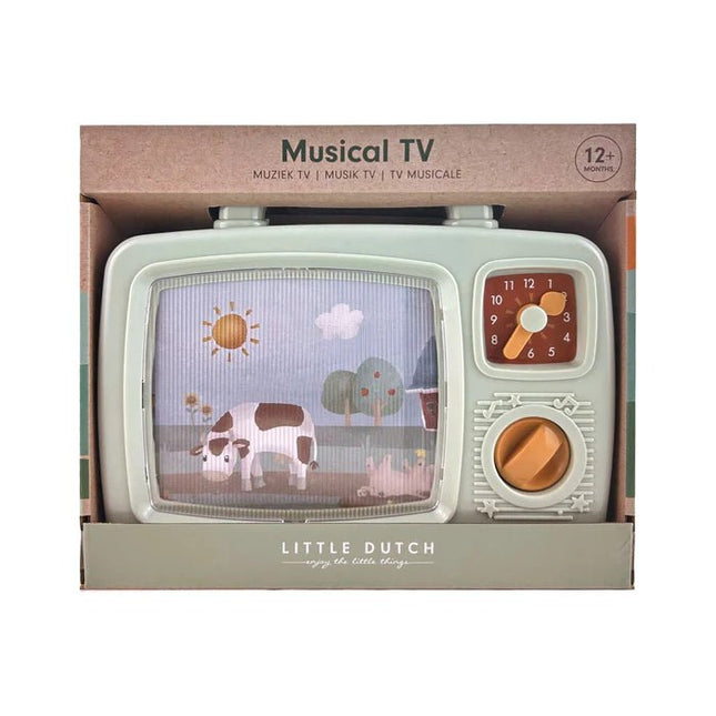 Little Dutch Muziekdoosje Farm Tv koop je bij Babywinkel