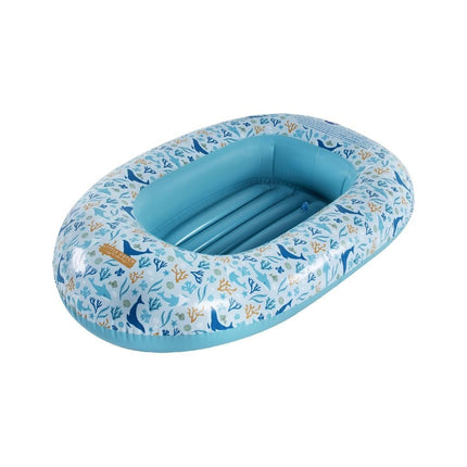 Little Dutch Opblaasboot Ocean Dreams Blue 100X67cm koop je bij Babywinkel