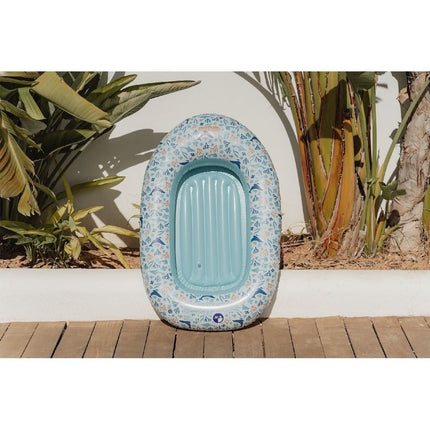 Little Dutch Opblaasboot Ocean Dreams Blue 100X67cm koop je bij Babywinkel