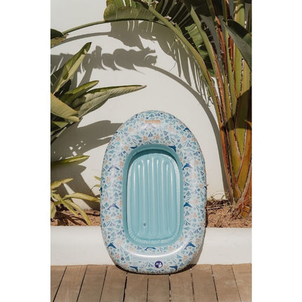 Little Dutch Opblaasboot Ocean Dreams Blue 100X67cm koop je bij Babywinkel