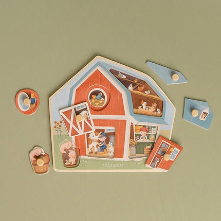 Little Dutch Puzzel Hout Little Farm koop je bij Babywinkel