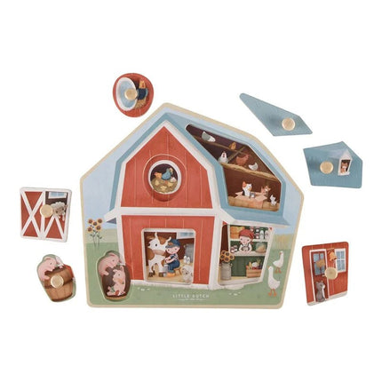 Little Dutch Puzzel Hout Little Farm koop je bij Babywinkel