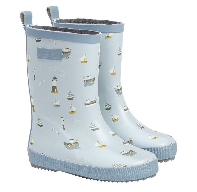 Little Dutch Regenlaarsjes Sailors Bay koop je bij Babywinkel