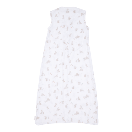 Little Dutch Slaapzak Baby Zomer Hydrofiel Wit Baby Bunny koop je bij Babywinkel