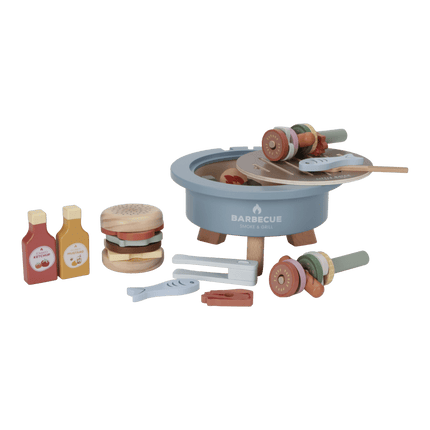 Little Dutch Speelgoed Bbq Hout koop je bij Babywinkel