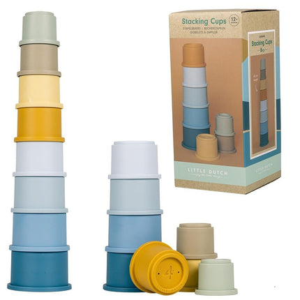Little Dutch Stapeltoren Blauw koop je bij Babywinkel