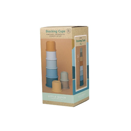 Little Dutch Stapeltoren Blauw koop je bij Babywinkel