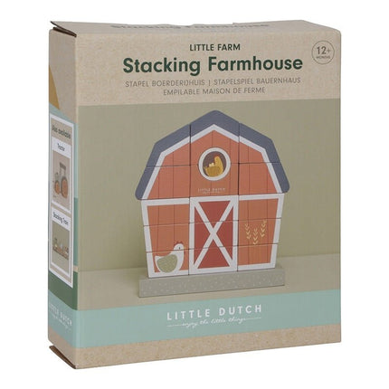 Little Dutch Stapeltoren Boerderijhuis Little Farm koop je bij Babywinkel