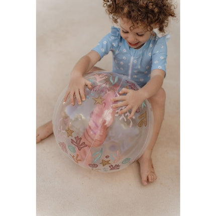 Little Dutch Strandbal 3D Ocean Dreams Pink koop je bij Babywinkel