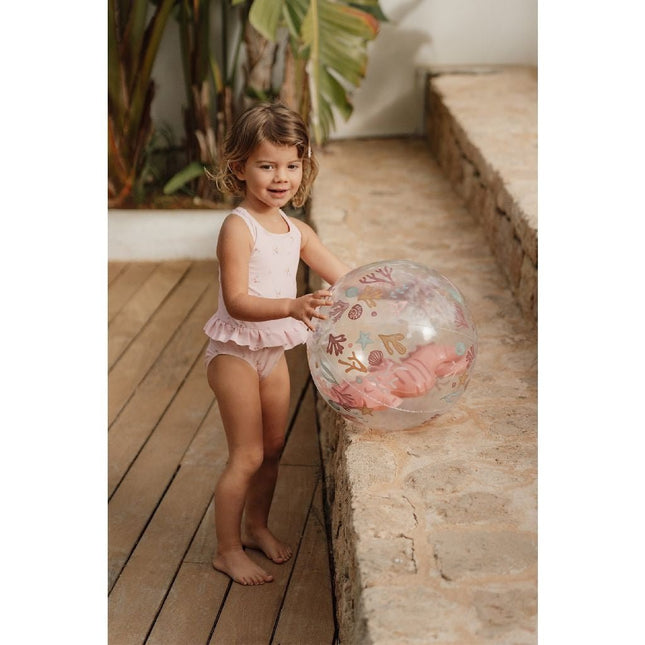 Little Dutch Strandbal 3D Ocean Dreams Pink koop je bij Babywinkel