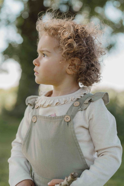 Little Dutch Tuinbroekje Winter Green Girls koop je bij Babywinkel