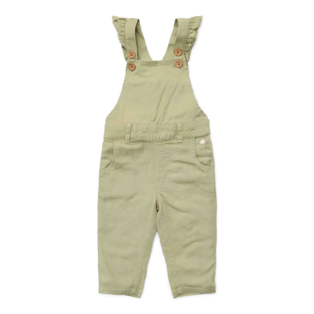 Little Dutch Tuinbroekje Winter Green Girls koop je bij Babywinkel