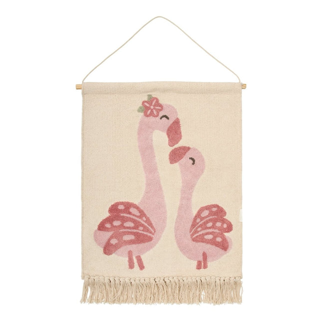 Little Dutch Wandtapijt Flamingo koop je bij Babywinkel