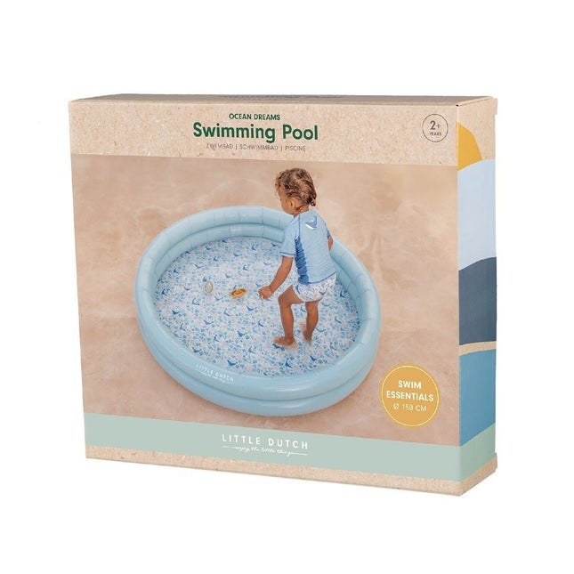 Little Dutch Zwembad Ocean Dreams Blue 150cm koop je bij Babywinkel