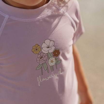 Little Dutch Zwembroek Kind Ruches Mauve koop je bij Babywinkel